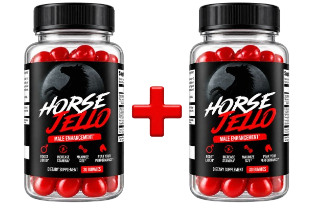 2 jars Horse Jello